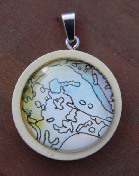Pendentif oeuvre à porter