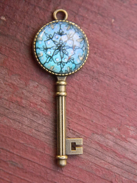 Pendentif mandala miniature