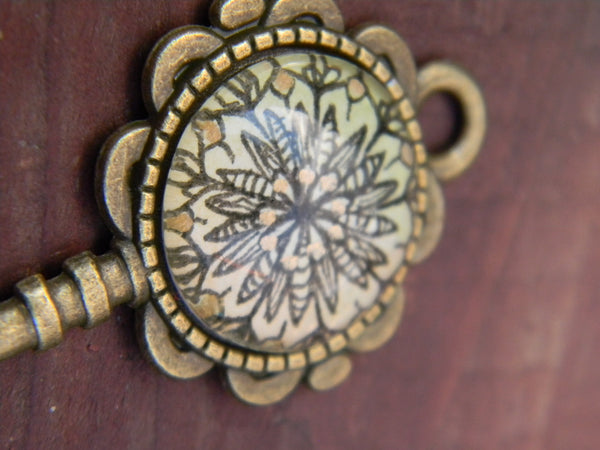 Pendentif mandala miniature